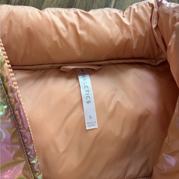 Fabletics Multicolor Iridescent Puffer Jacket - Picture 6 of 6